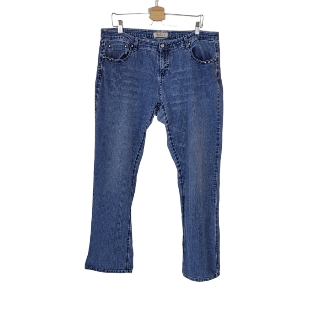HIPSTAR Embellished Stretch Jeans Size 20